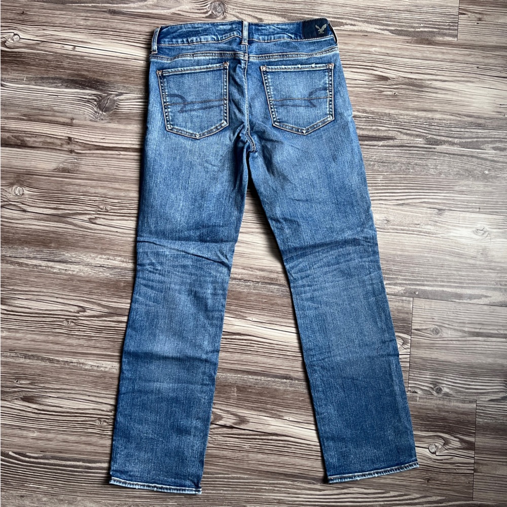 American Eagle Straight Leg Jeans 6 Short - Picture 2 of 11